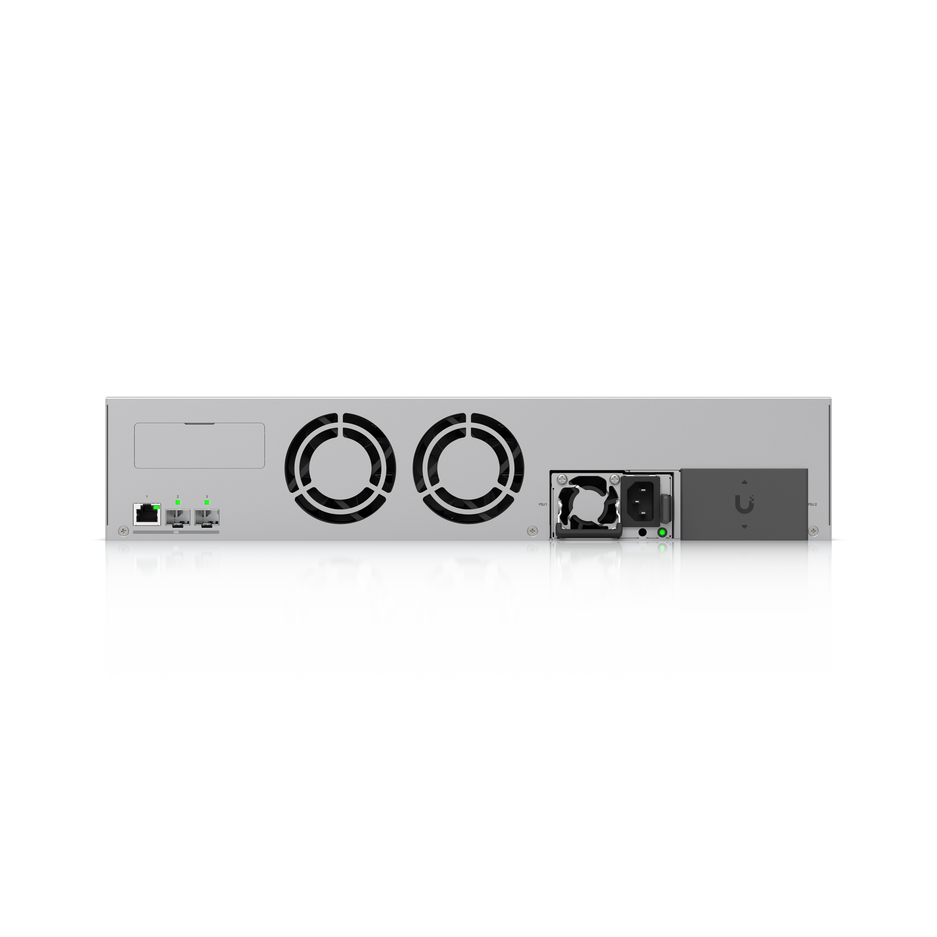 Ubiquiti UNAS-Pro-8 NAS Back View (I/O ports)