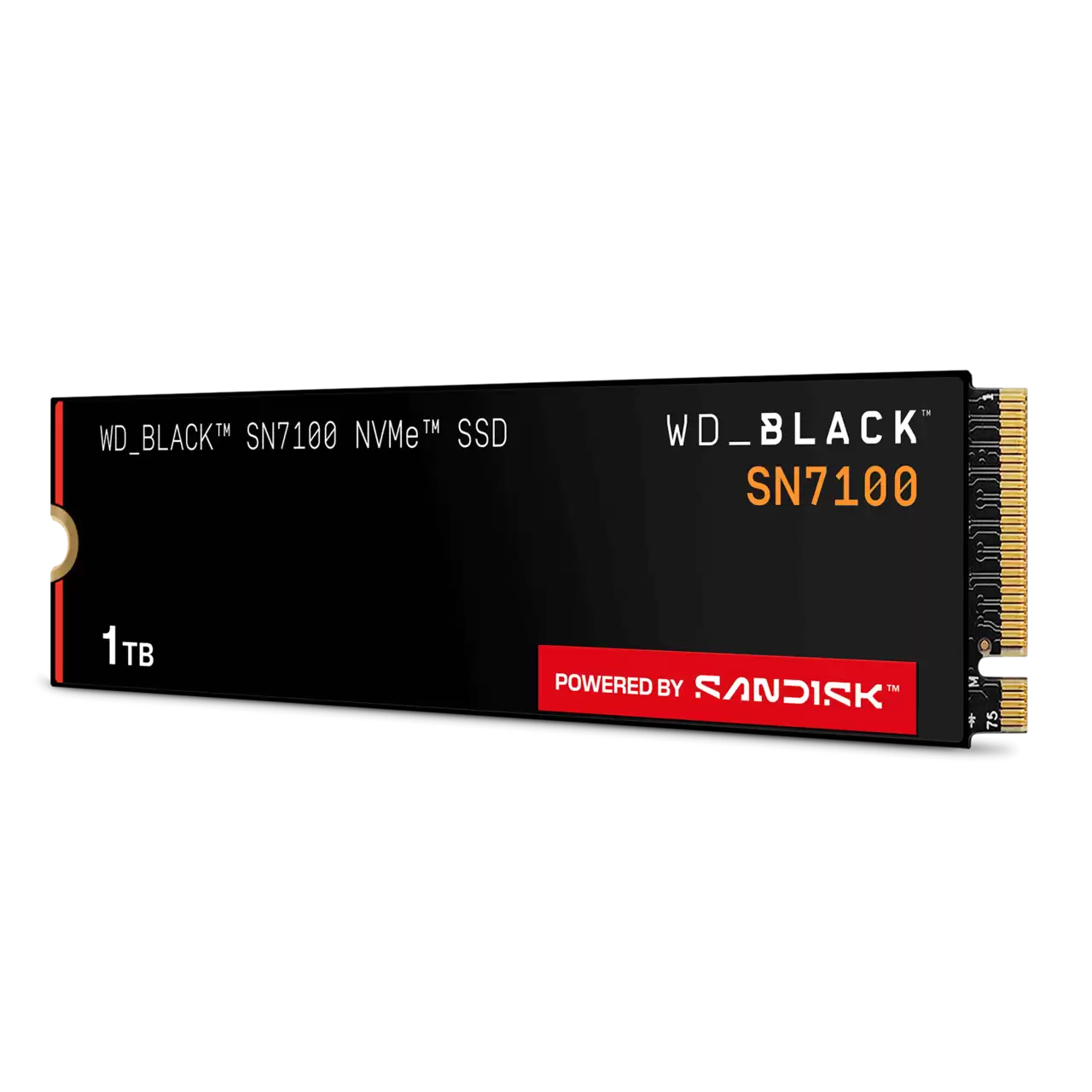 WD Black 1TB WDS100T4X0E M.2 2280 PCIe Gen4 SSD - No Heatsink