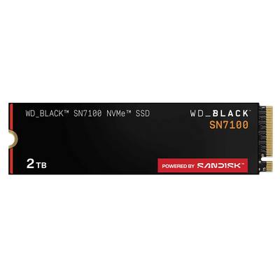 WD Black 2TB SN7100 M.2 2280 PCIe Gen4 SSD - No Heatsink WDS200T4X0E
