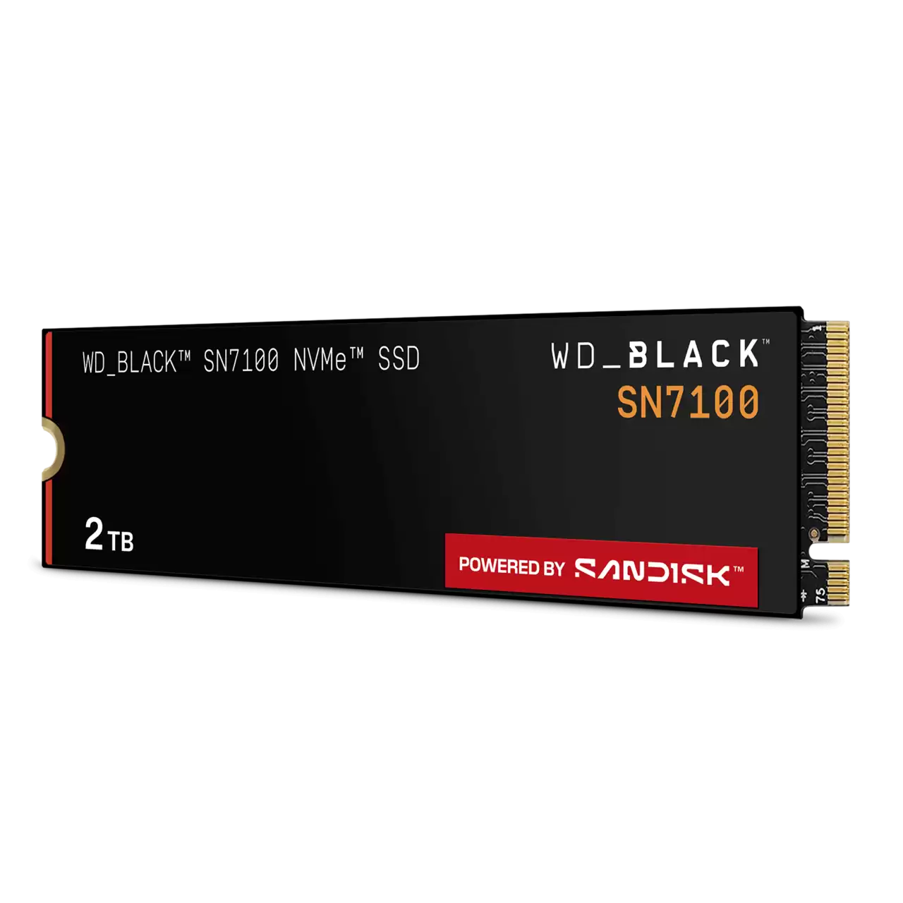 WD Black 2TB WDS200T4X0E M.2 2280 PCIe Gen4 SSD - No Heatsink